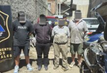 Desarticularon una banda que se dedicaba a vender y desguazar vehículos robados en La Matanza